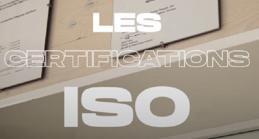 Les certifications ISO